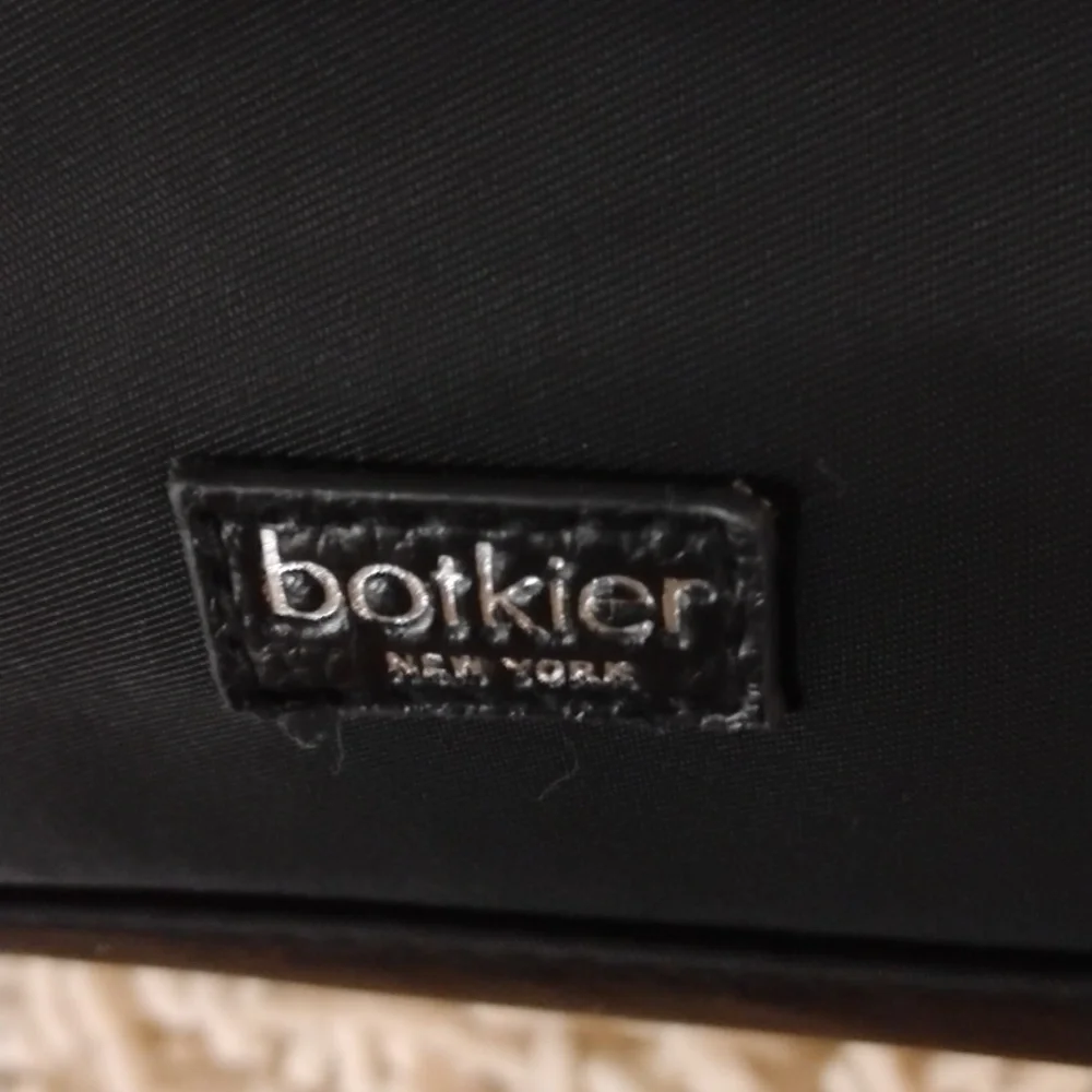 Botkier Black Nylon Backpack with Leather Accents